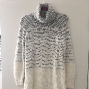 Anthropologie | Sweater dress removable lining